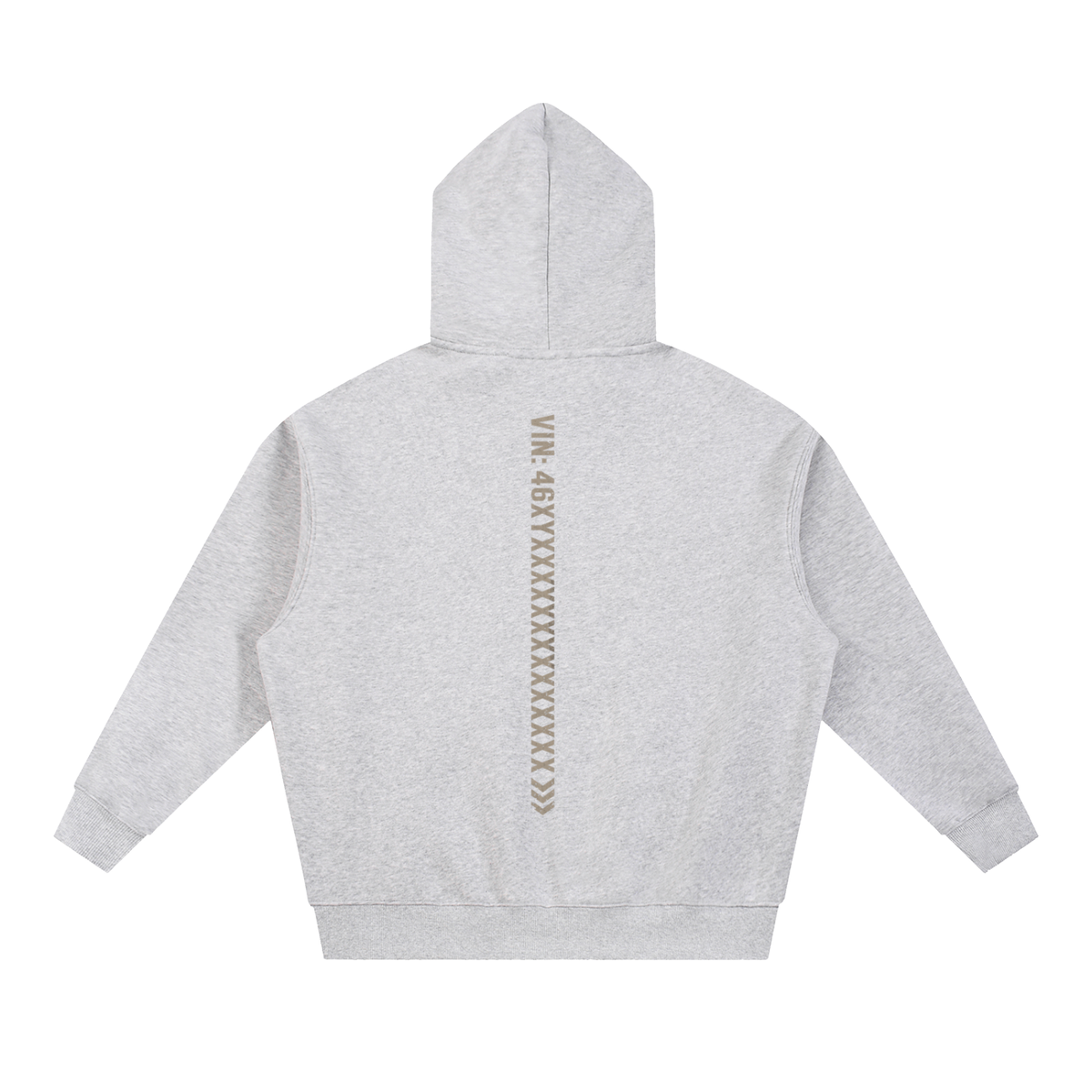 Essential Oversized Boxy Fit Fleece Hoodie