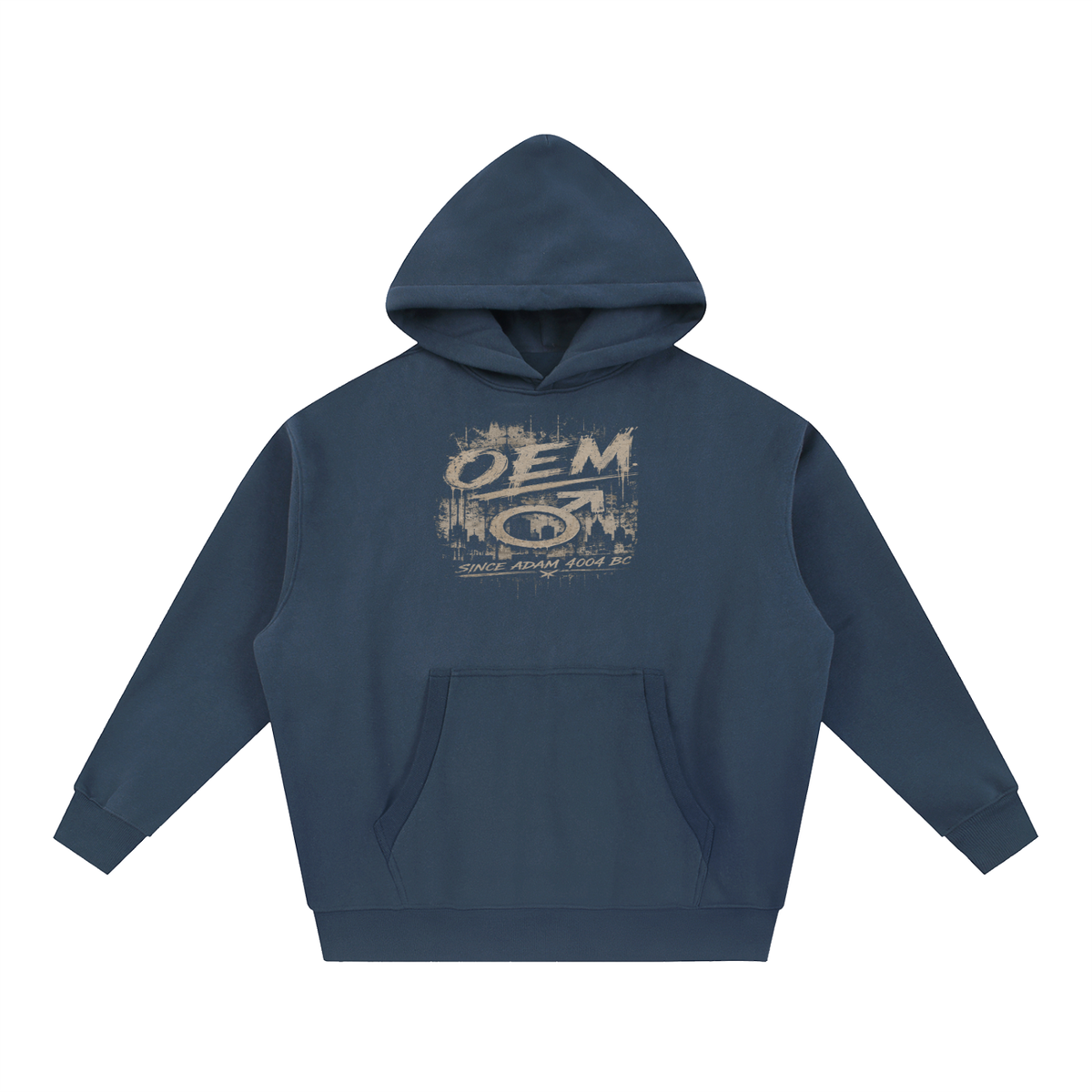 Essential Oversized Boxy Fit Fleece Hoodie