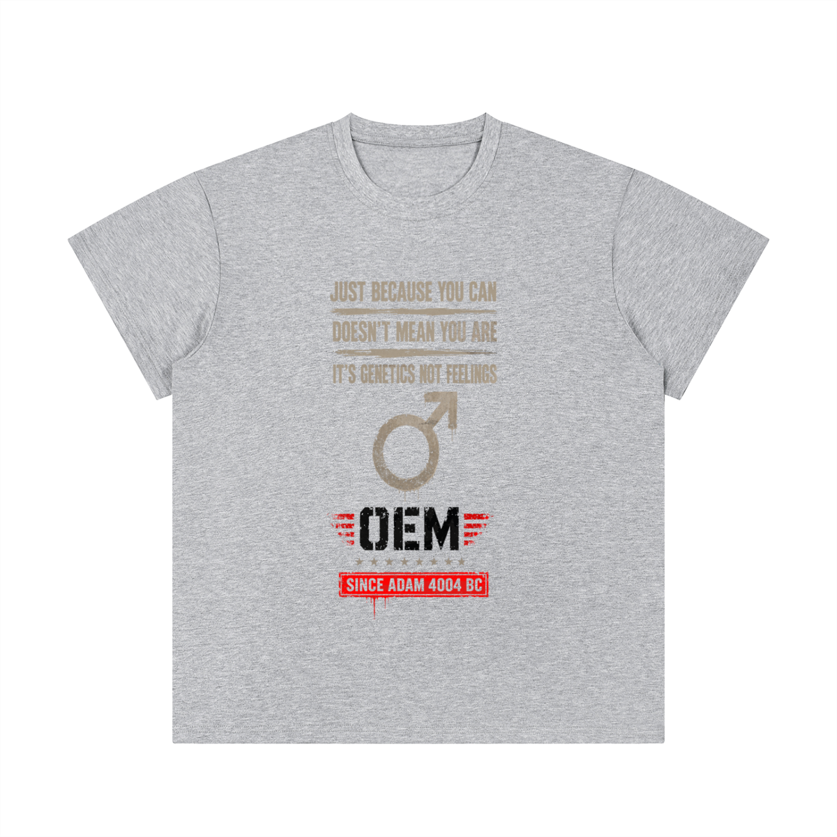 OEM Unisex Regular Fit Crewneck T-Shirt