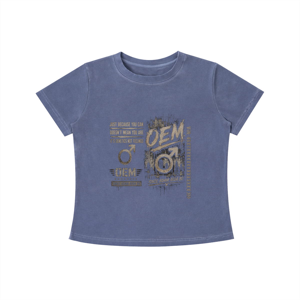 OEM Vintage Wash Women's Slim Fit T-Shirt