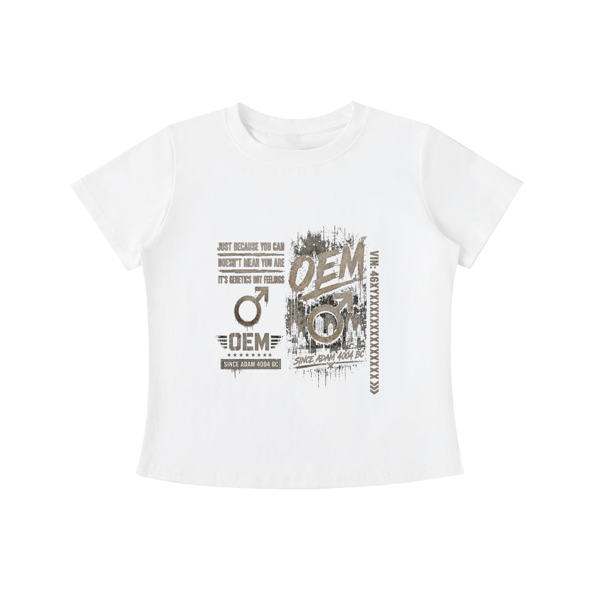 OEM Vintage Wash Women's Slim Fit T-Shirt