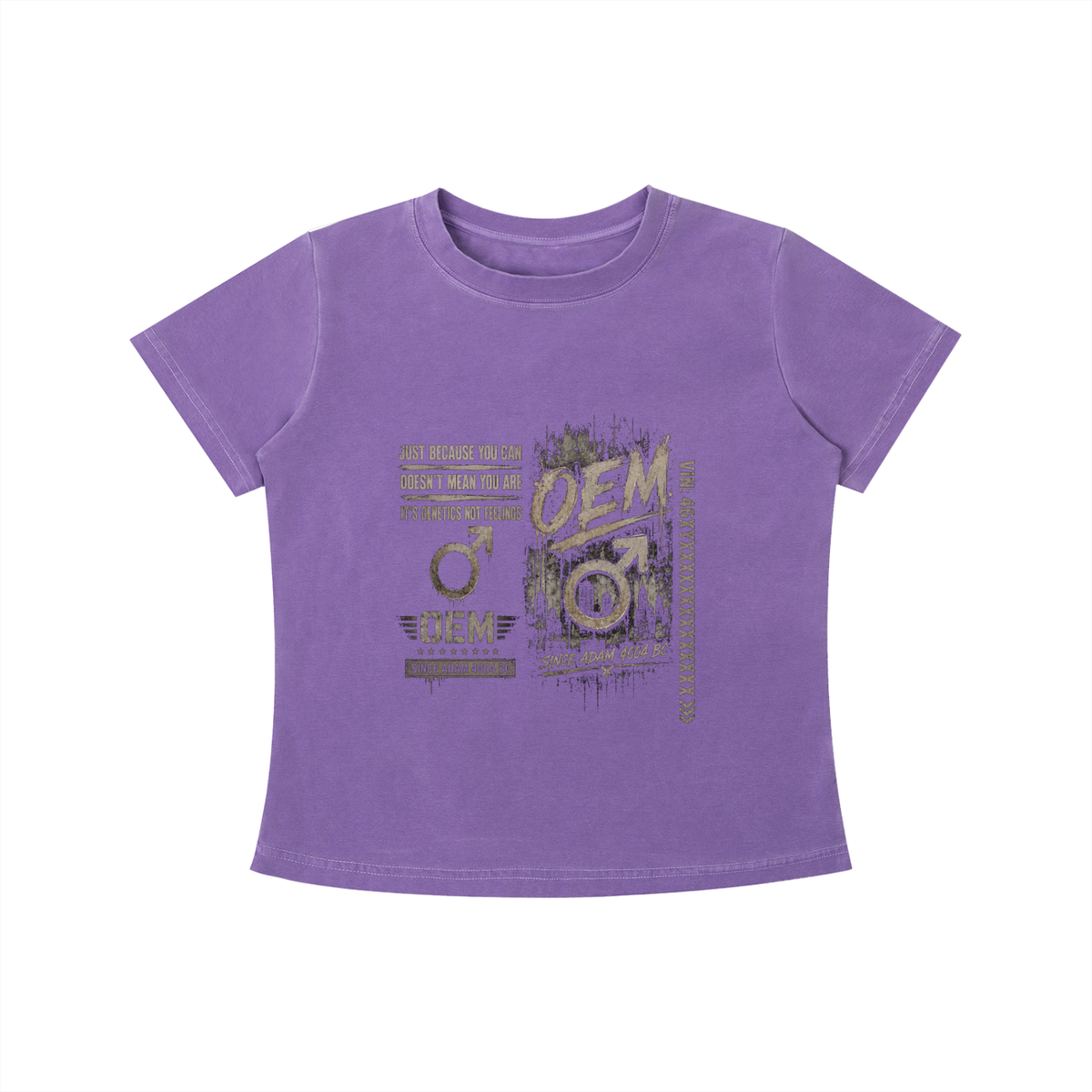 OEM Vintage Wash Women's Slim Fit T-Shirt