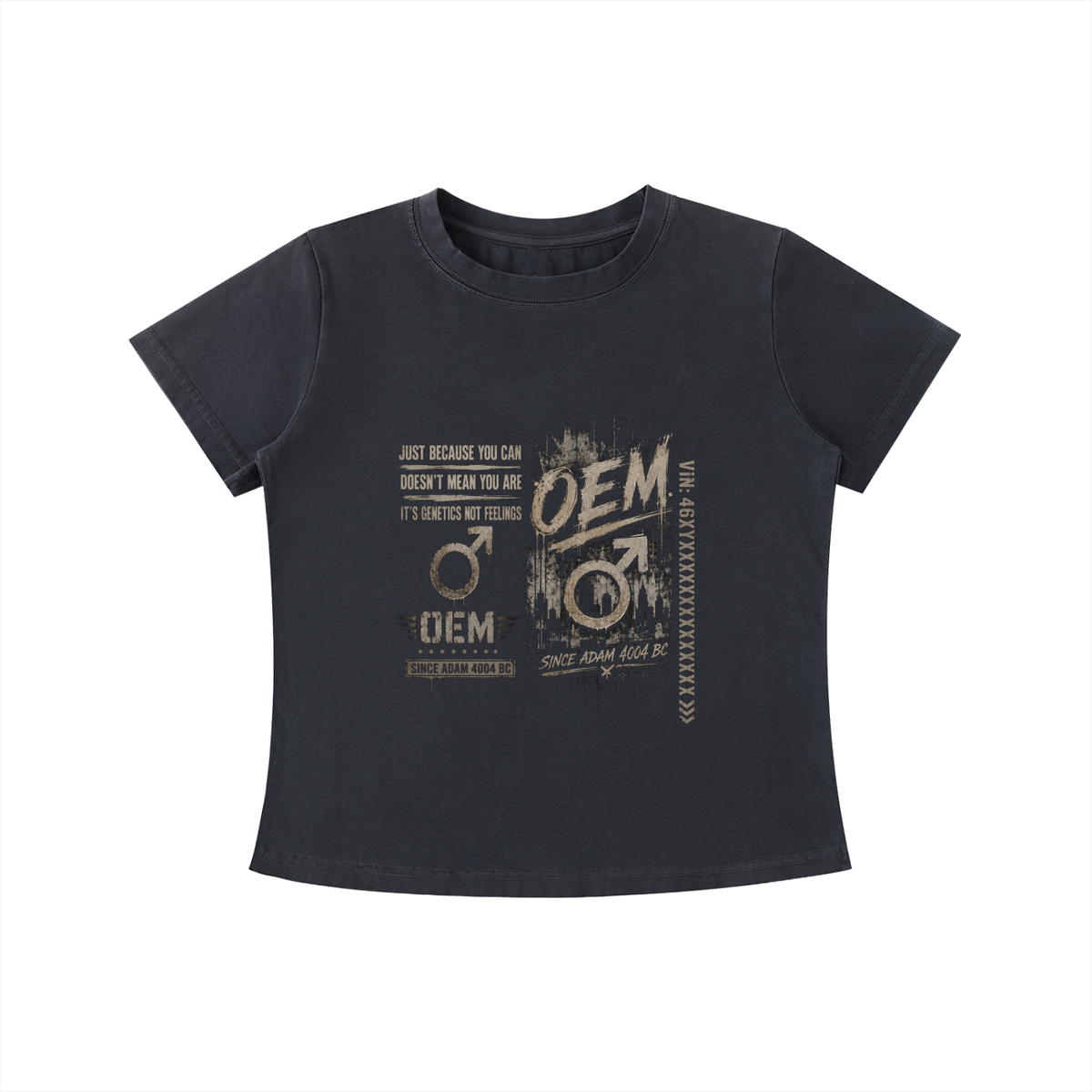 OEM Vintage Wash Women's Slim Fit T-Shirt