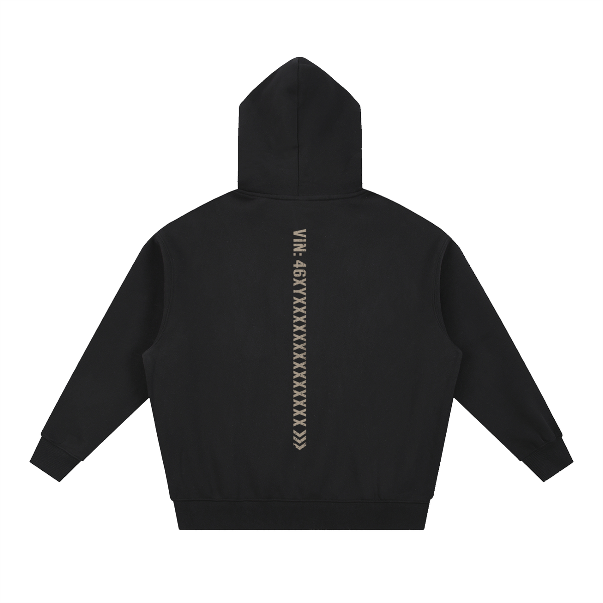 Essential Oversized Boxy Fit Fleece Hoodie
