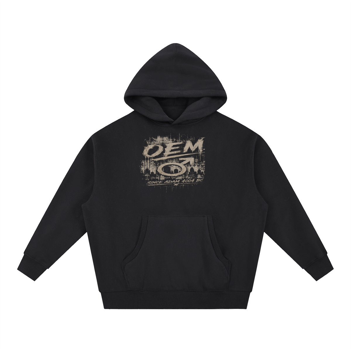 Essential Oversized Boxy Fit Fleece Hoodie