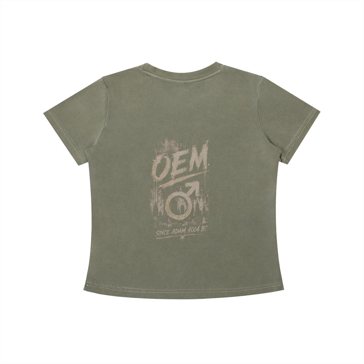 OEM Vintage Wash Women's Slim Fit T-Shirt