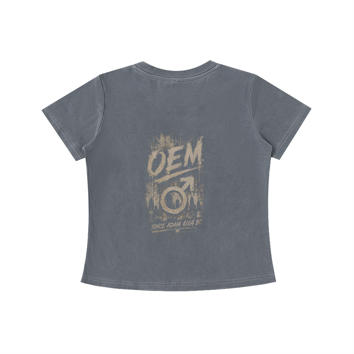 OEM Vintage Wash Women's Slim Fit T-Shirt