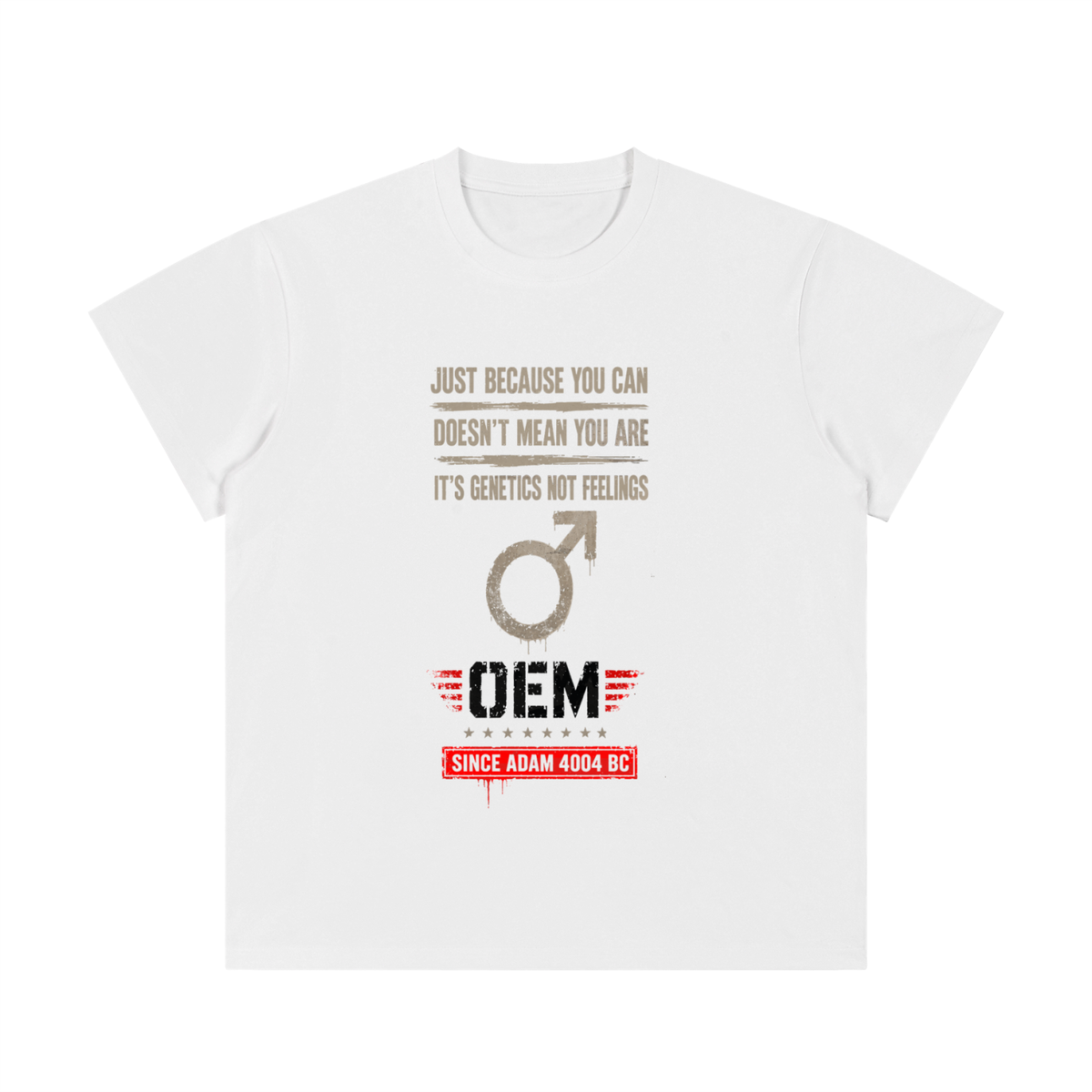 OEM Unisex Regular Fit Crewneck T-Shirt