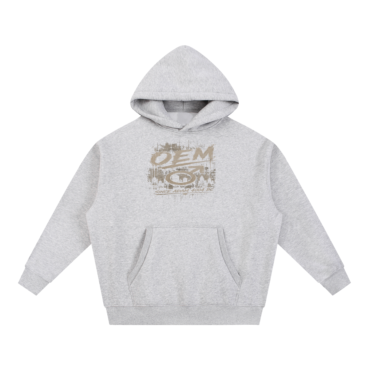 Essential Oversized Boxy Fit Fleece Hoodie